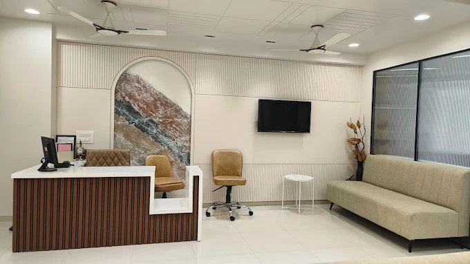 Sarthak Heart Care Clinic Waiting Area